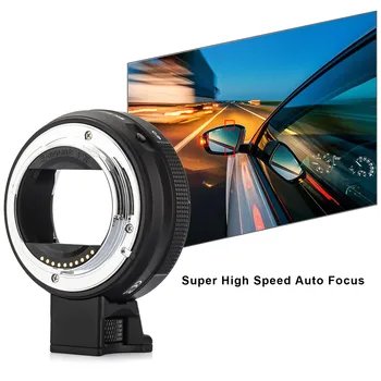 

New Commlite CM-EF-E HS AF Lens Adapter for Canon EF/EF-S Lens to Sony E Cameras