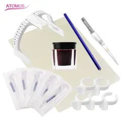 Microblading Tebori Maquillaje Tatuaje Y Arte Corporal Kits Manual Pluma Ceja Práctica Pigmento Conjunto con 14 Pines Hoja de Aguja Herramientas Anillo de Tinta Microblading Tebori Maquillaje Tatuaje Y Arte Corporal Kits Manual Pluma Ceja Práctica Pigmento Conjunto con 14 Pines Hoja de Aguja Herramientas Anillo de Tinta
