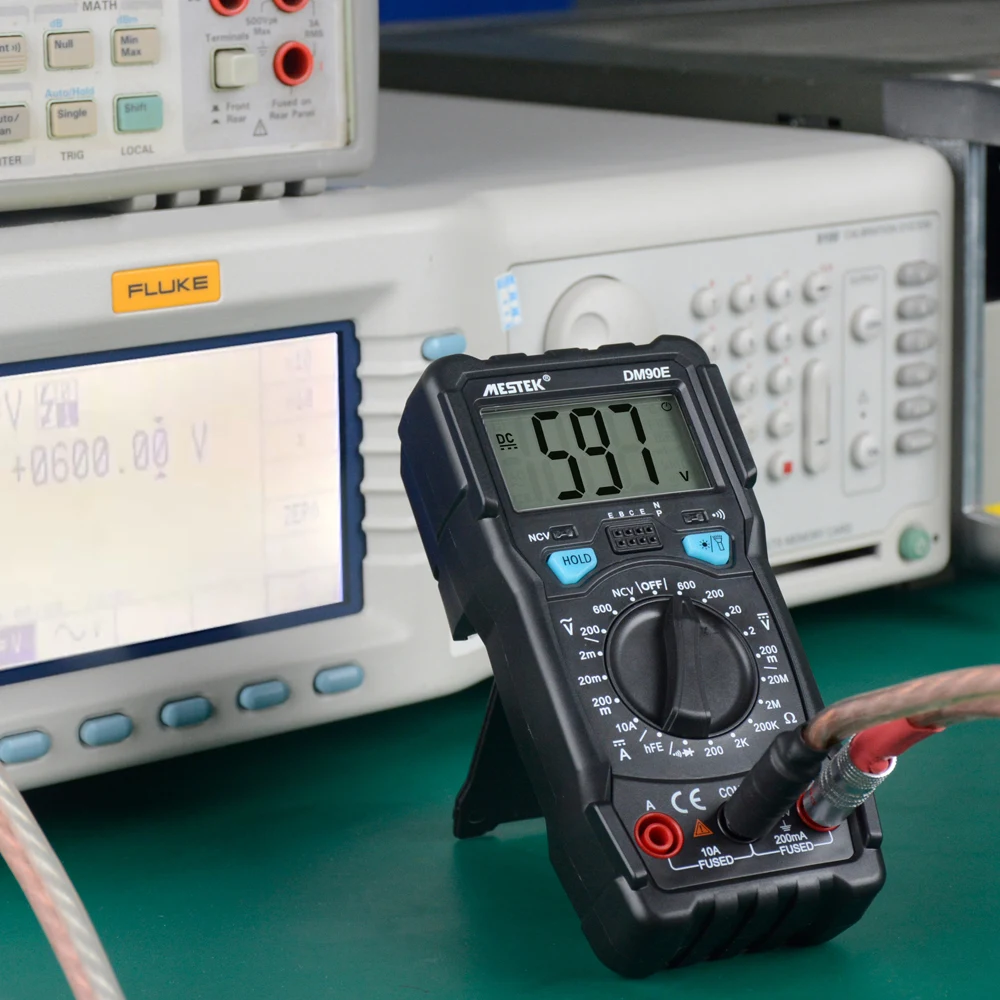 MESTEK DM90E мультиметр DC/AC Измеритель сопротивления тока напряжения NCV True RMS портативный цифровой мультиметры измерительный инструмент