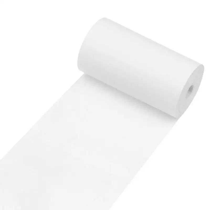 1 рулон мини беспроводной Bluetooth принтер печатающий фотографии с телефона термопечать бумага четкое изображение Портативный Белый термальный принтер бумага