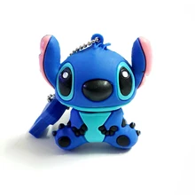 Free Shipping Cartoon Lilo & Stitch USB Flash Drives 8GB 16GB 32G 64G Pen Drive Memory Stick Pendrive Usb 2.0