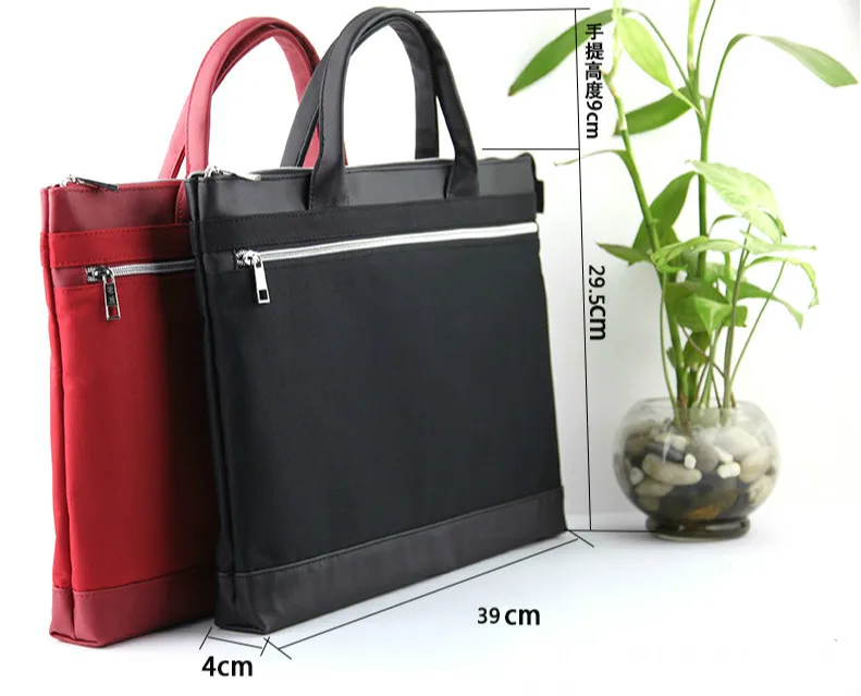 MIRUI Высококачественный портативный двухслойный Модный деловой мужской и женский портативный портфель сумка файлы для документов офисная Компьютерная сумка