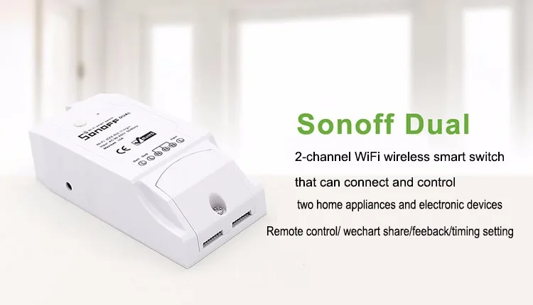 Sonoff Wifi Пульт дистанционного управления 4CH/2CH/1 CH DIY переключатель беспроводной домашний Интеллектуальный таймер 220V управление iSO Android