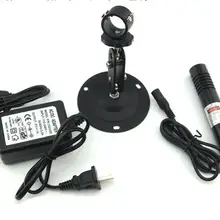 100 мВт синий крест лазер 450nm 2,8-5,2 V отрегулированный модуль лазерной головки 22x110 мм и держатель и адаптер