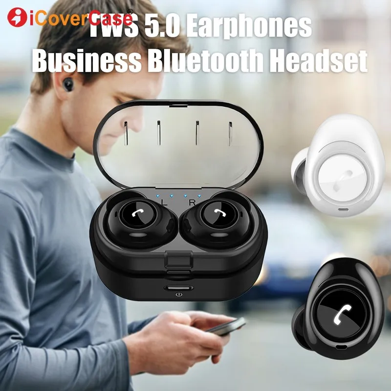 Twins Bluetooth Earphone With Charging Box Wireless Headphone With Mic For Apple iPhone XR XS Max X 8 Plus 7 6S 6 SE 5S 5 4 4S