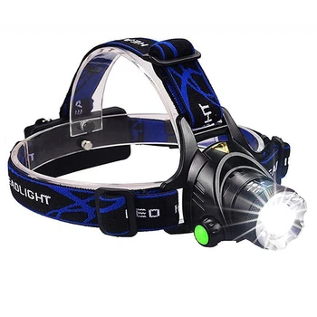 

powerful Led Headlamp T6 Zoom Waterproof Flashlight Head Luminaria Head Camping Headlamps LED Head lamp 18650 Battery