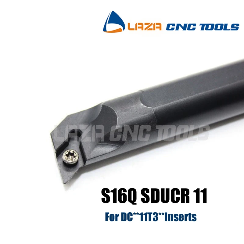 

S16Q-SDUCR11,S16Q-SDUCL11 internal turning Lather Tool,boring bar,SDUCR SDUCL CNC Cutting ToolHolder for DCMT/GT11T3 Inserts