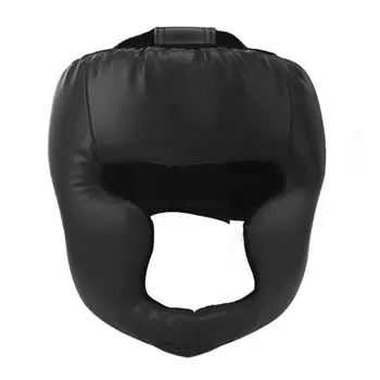 

Women Men Unisex Sanda Training Helmet Head Protective Gear Mask Guard Protector Headgear For Adult