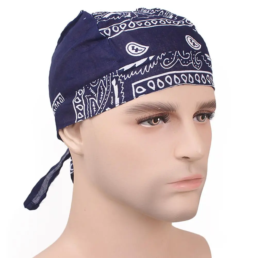 

Bandana Riding Hiking Motorcycle Head Wrap Cotton Amoeba Pirate Hat Outdoor Cycling Headgear Hat Male And Female Swimming Cap