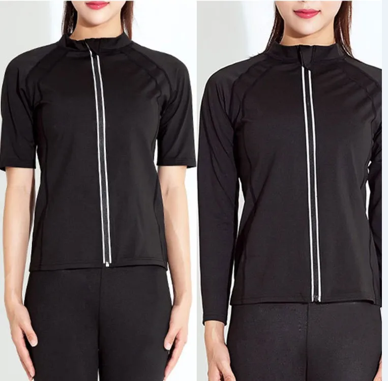 

A0NIJIE Women Fast Sweating Sport Coat Fitness Reflective Zipper Gym Yoga Running Top