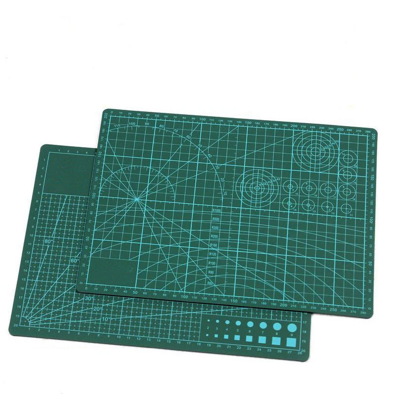 

A4 Self Healing Rotary Cutting Mat Pad Cutting Board Double-sided Manual DIY Tool For Crafts, Quilting, Sewing, Scrapbooking