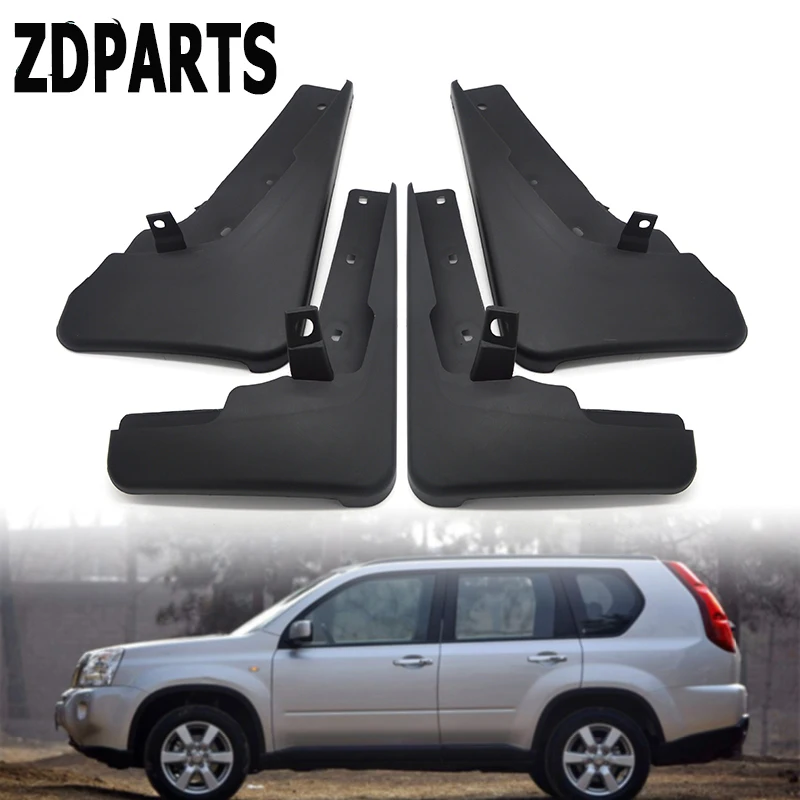 ZDPARTS Car Front Rear Mudguards For Nissan X Trail T31 2008 2009 2010 2011 2012 2013 Mudflaps