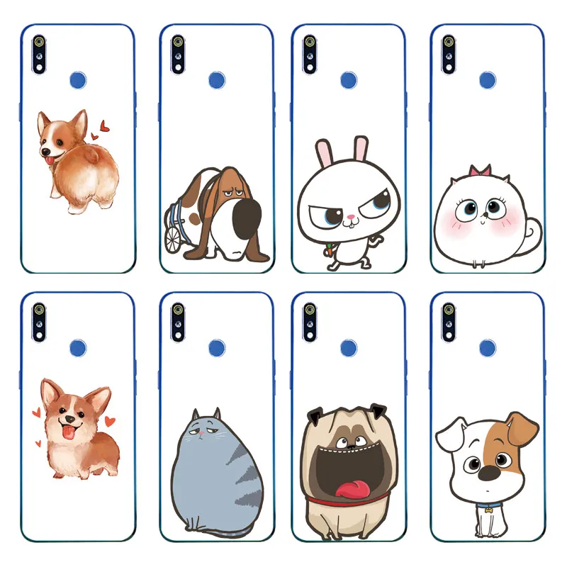 

For OPPO Realme 3 Silicone Case Back Cover For OPPO A7 2018 Soft TPU Case