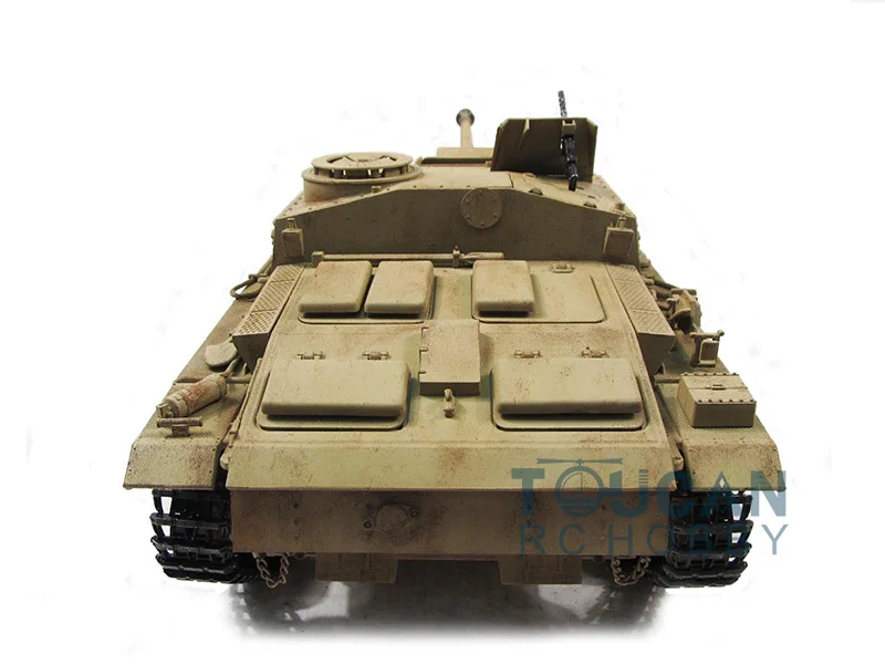 100% металлический Mato 1/16 Stug III RTR Радиоуправляемый танк с инфракрасной лампой