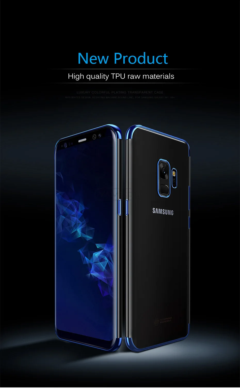 Soft Case For Samsung s8 s9 Silicone Case s7 Edge On YAMIZOO Note 8 9 Transparent Phone Case For Samsung Galaxy s8 s9 Plus Cover (4)