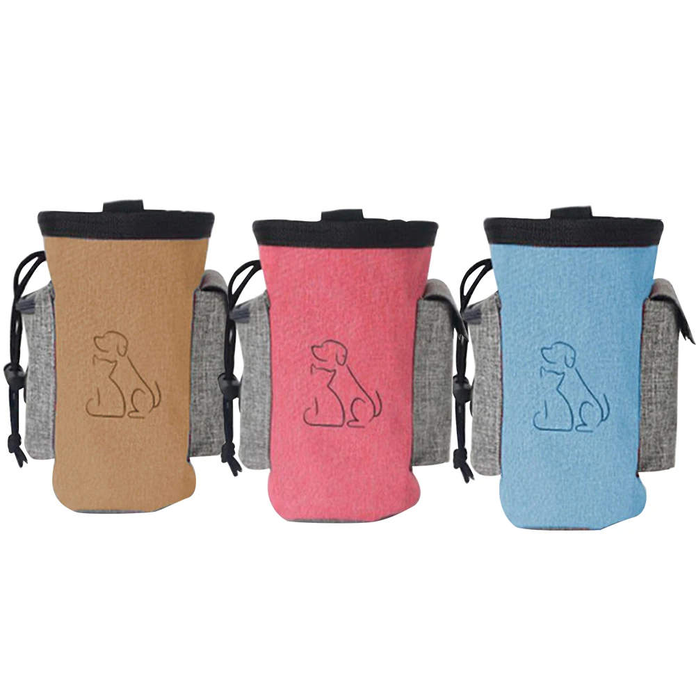 Сумка Карманный тренировочный поясной пакет портативный открытый сумка для обучения собаки водонепроницаемый корм для домашних животных закуска награда съемный хранения прогулки