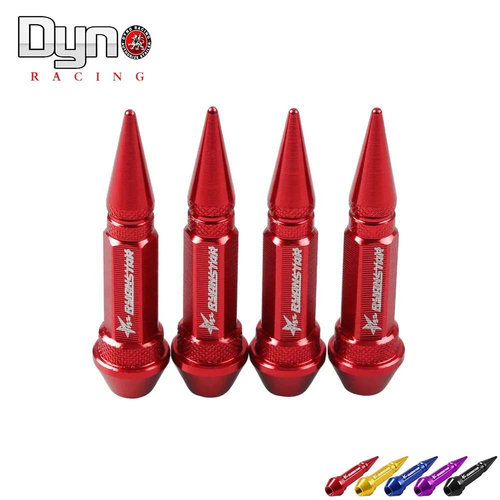 

4Pcs Universal Auto Bicycle Car Tire Valve Cap VALVE STEM CAPS WHEELS RIMS like Racing Lug Nuts Ryanstar