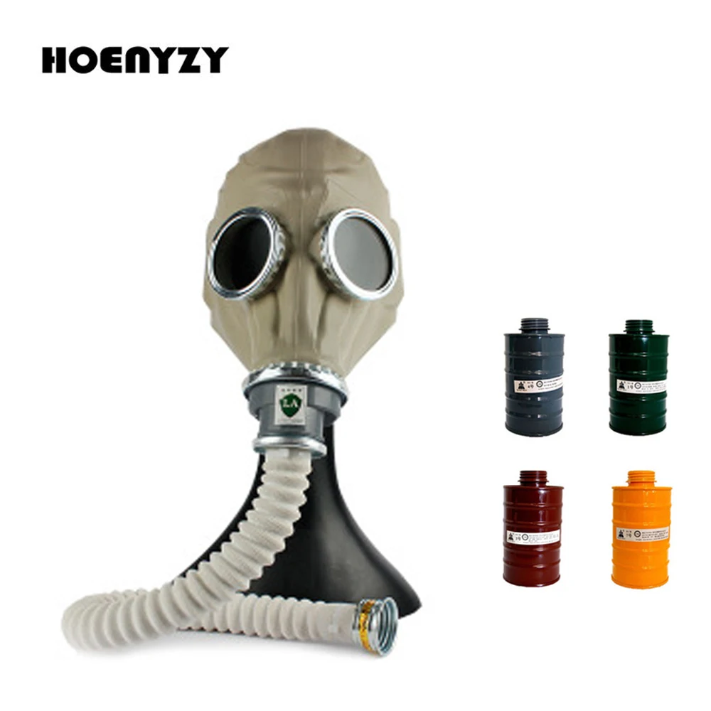 

Anti Gas Mask Painting Spray Military Army Chemcial Silicone Respirator Fire Exercise Pesticide Protection Full face mask