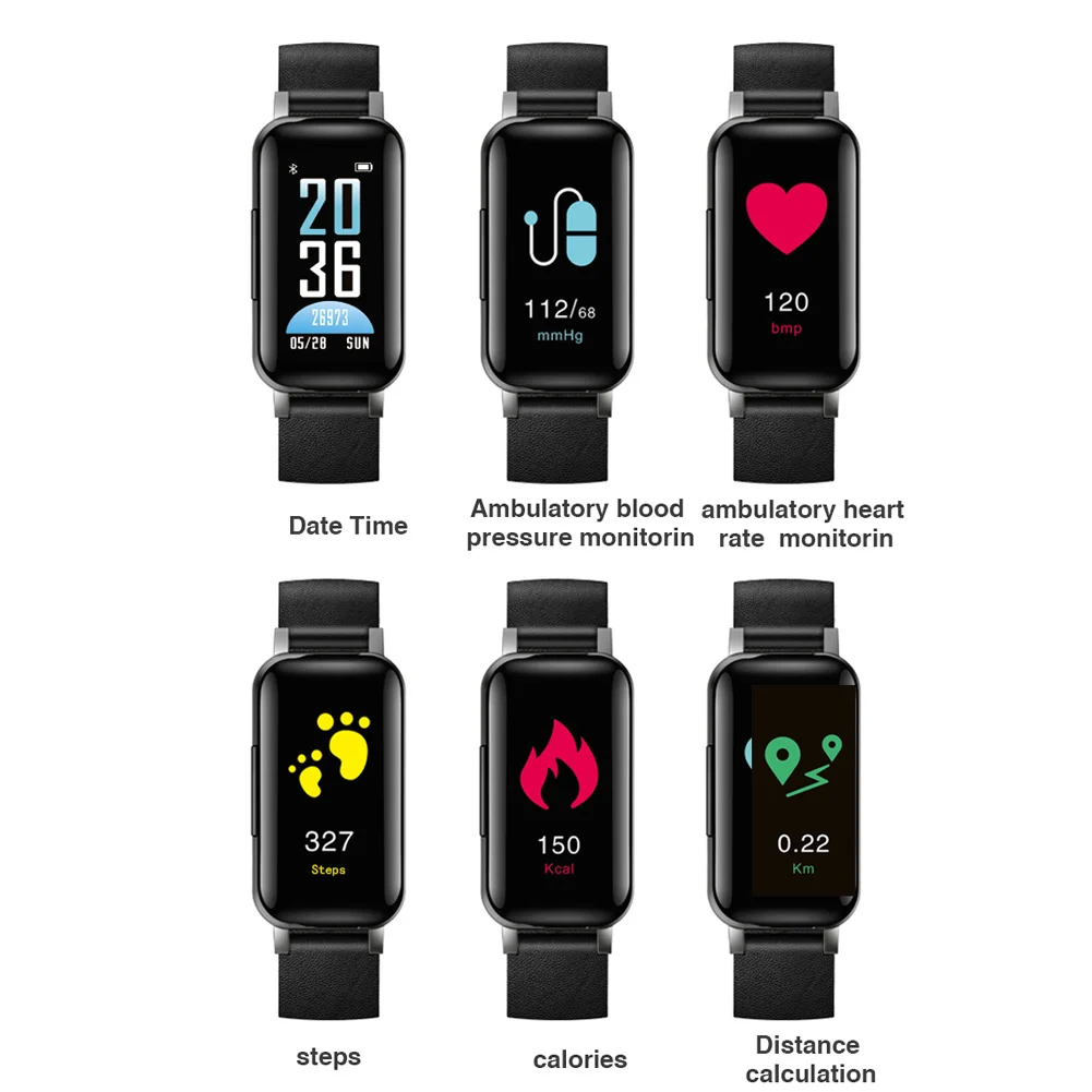 Men Women Smart Bracelet with Earphones Sports Heart Rate Sleeping Monitoring SD998