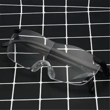 Увеличительное 1,6 крат+ 250 градусов стекло для чтения увеличительное стекло для мужчин и женщин бескаркасное дальнозоркое большое зрение 250% стекло для чтения es