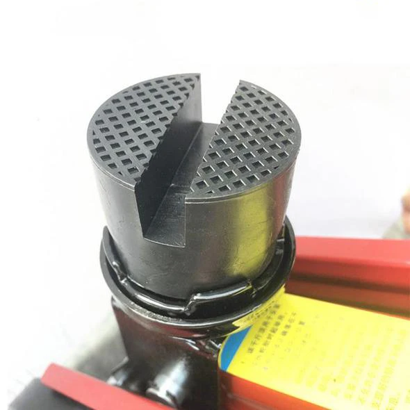1 PCS Автомобильный прорезиненный резиновый домкрат накладка рамка рельсовый протектор пневматический Автомобильный домкрат опорный блок напольный коврик автомобильный подъёмник резиновый диск - Цвет: 1 PCS