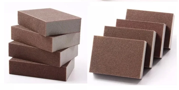 

10 pcs 100MM X 70MM X 25MM SANDING SPONGE BLOCK polishing pad hand tool