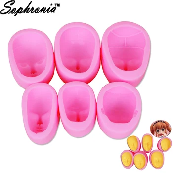 

Sophronia 3D Girl Princess Face / Lady Head 1pcs Shape UV Resin Jewelry Silicone Mold Expoxy Mold Jewelry Making DIY Craft c123