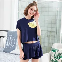 

3Pcs Long Sleeve Solid V-Neck Pajama Set For Women