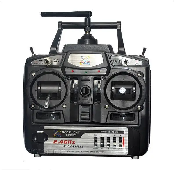 

8 Channel Radio transmitter with receiver remote control range 1000 meters