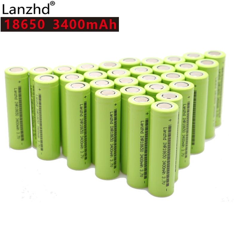 Najtaniej Nowy 18650 3.7V 3400mAh oryginalny INR18650 akumulator litowo jonowy 30a prąd o dużym napięciu akumulator do laptopa zasilanie mobilne notebook (10 40)