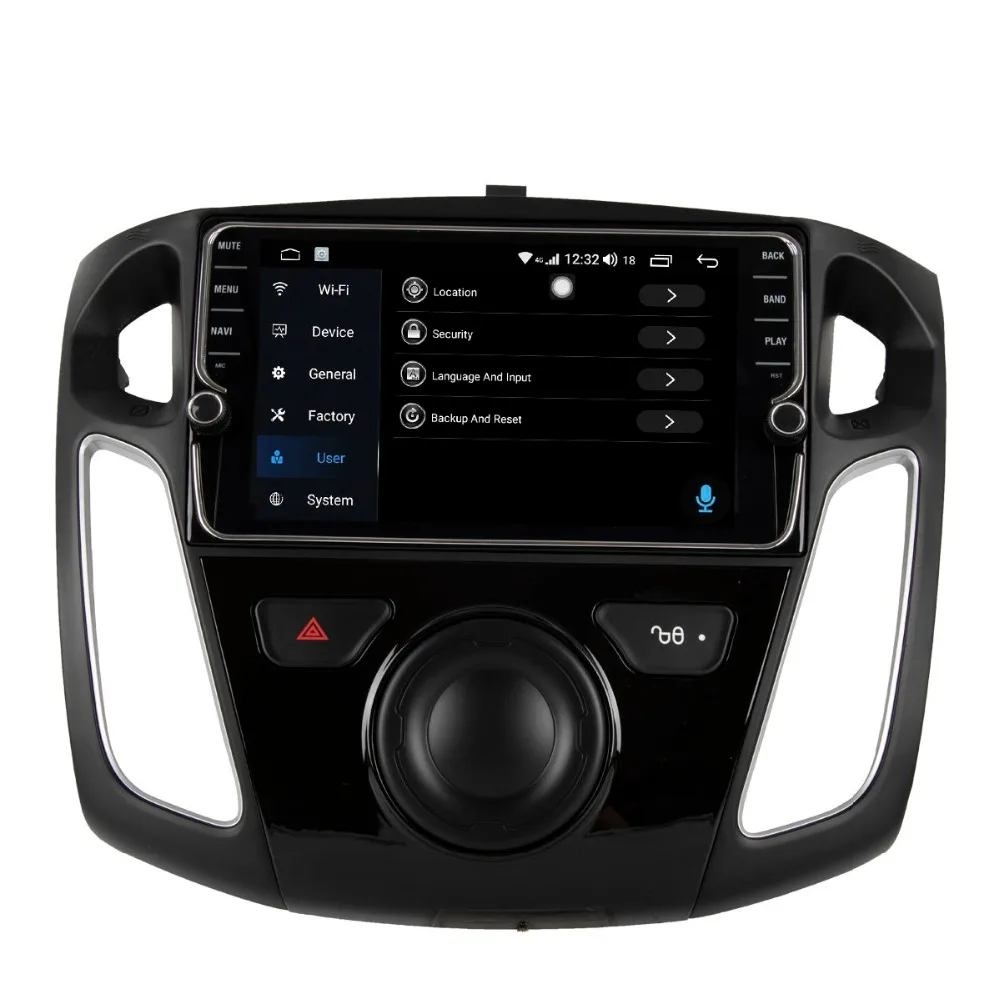 

9" Android 8.1 4G+64G Car GPS Navigation Multimedia Video Radio Player For Ford Focus 2012 -2018