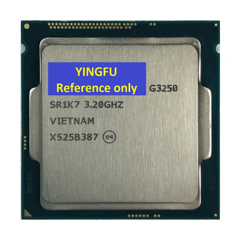 

CPU G3250 SR1K7 LGA1150 CPU Processor 3.2GHz Dual-Cores 3M cache 53W g3250 Tested 100% working