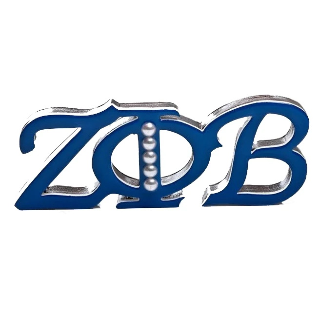 

5pcs 1 lot ZETA PHI BETA Sorority ZPB pearl greek Lapel Pin brooch