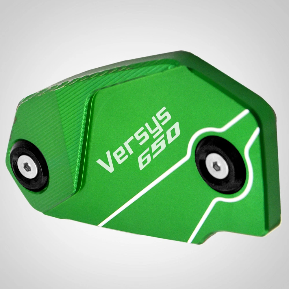 

For Kawasaki VERSYS 650 VERSYS650 Motorcycle Brake Fluid Reservoir Tank Cover CNC Aluminum Brake Fluid Reservoir Cap Accessories