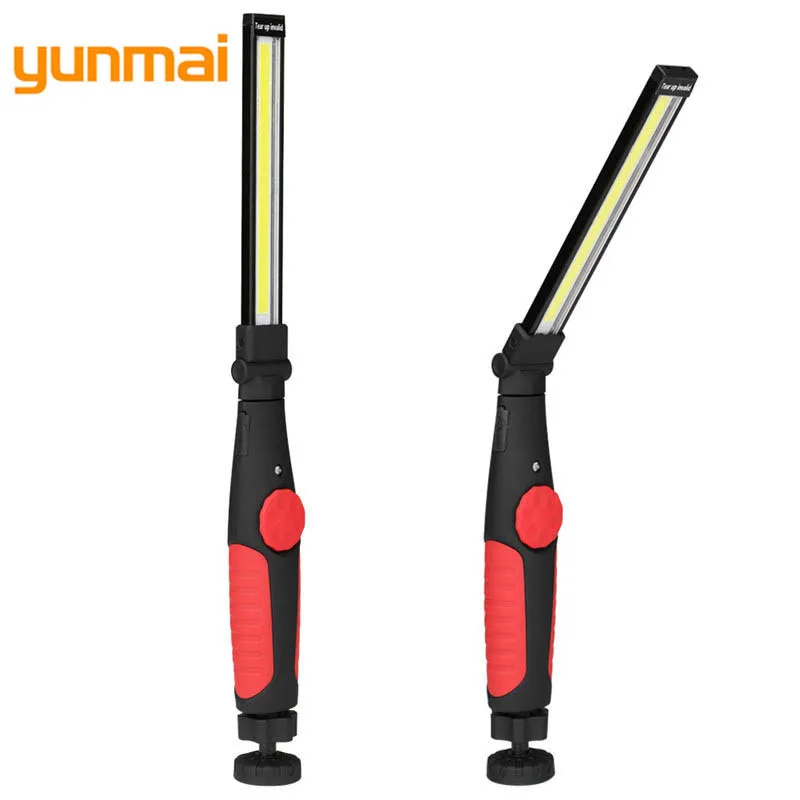 Портативный Перезаряжаемый USB-светильник yunmai COB-лампа с крючком Подвесная лампа