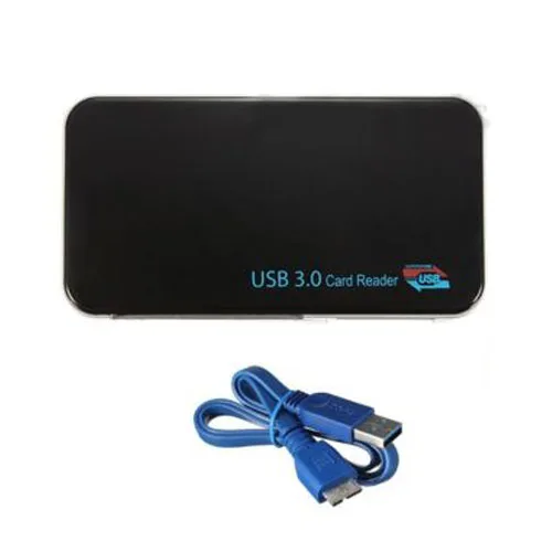 Yoc 5 * распродажа все в 1 USB 3.0 Micro SD TF CF XD M2 MS Multi чтения карт памяти + кабель USB 3.0 черный