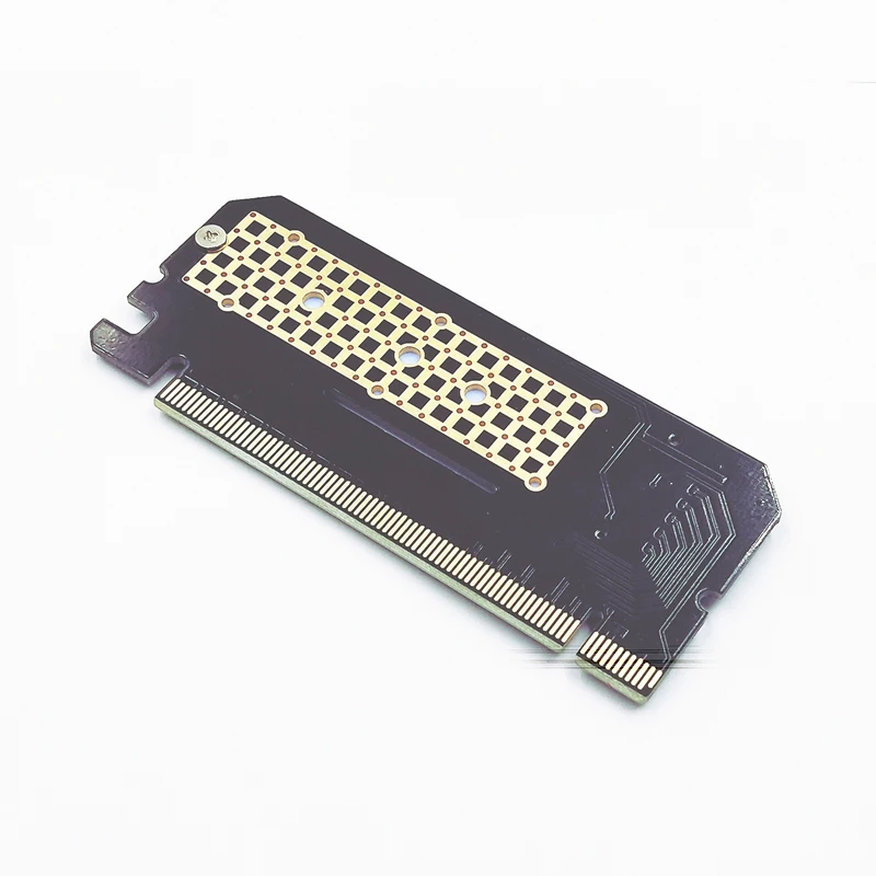 Адаптер M.2 NVMe SSD NGFF на PCIE 3 0 X16 со светодиодной M картой интерфейса поддержка PCI Express