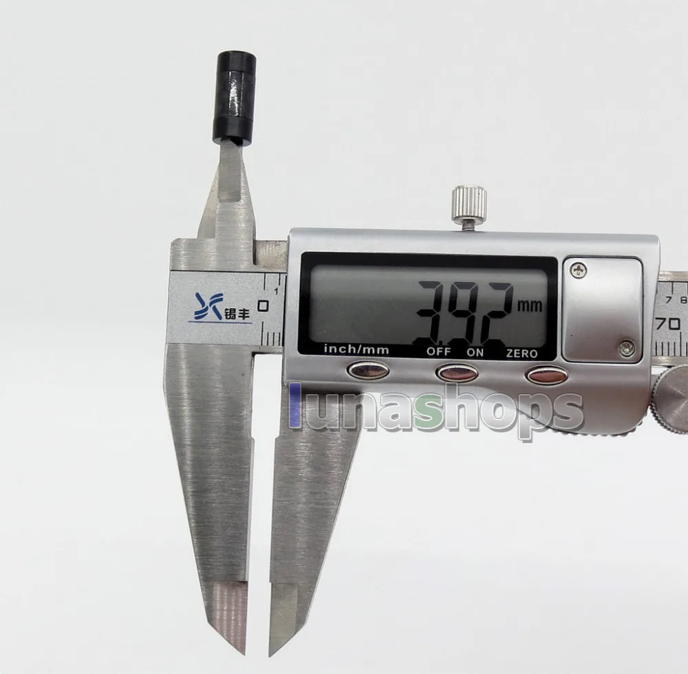 LN005782 100pcs Carbon Y Splitter Adapter Speaker Headphone Cable Audio For DIY Custom Cable