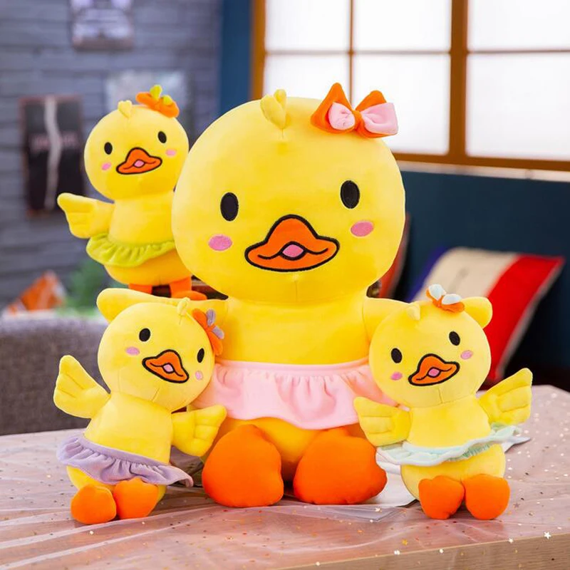 

Creative Cute Duck Plush Toys Stuffed Animal Small Yelllow Duck Doll Plush Pillow Children Toy Girls Ragdoll Gift