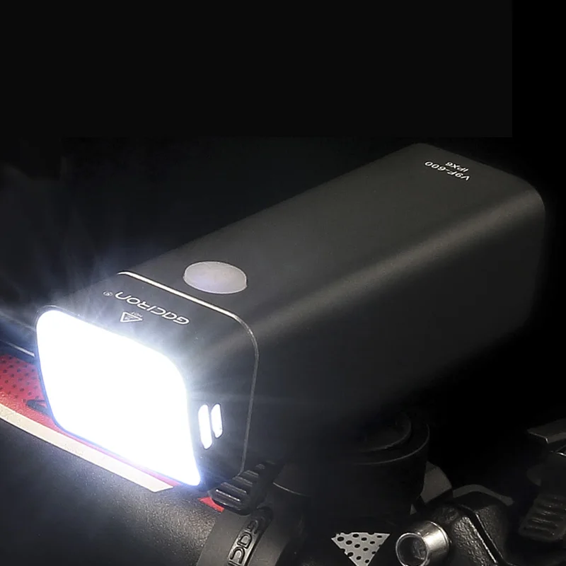 Best GACIRON Bike Bicycle Light Cycling 600 Lm Front Lights Bike Handlebar LED Flashlight USB Rechargeable IPX6 Lamp Headlight 5 Mode 1