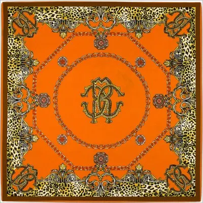 POBING,, саржевый Шелковый квадратный шарф, Леопардовый пояс, тигровый принт, большой размер, платок, дизайн, шали, женский шарф - Цвет: deep orange