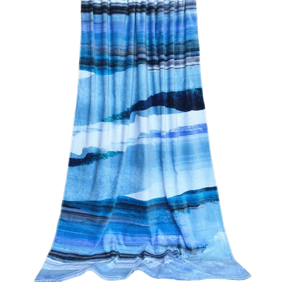 100 Cotton Beach Towel Sports Swimming Bath Towel Travel Gym Towels