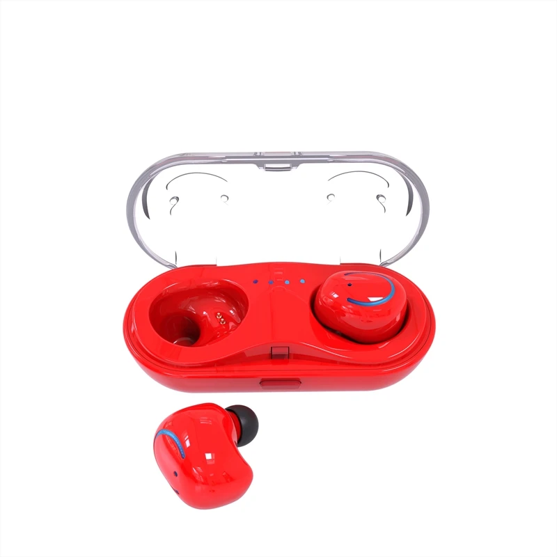 Vtin TWS Wireless Bluetooth In-ear Twins Earphones Noise Reduction Headset TWS Earphone Earbud with Charging Box Black White Red (23)
