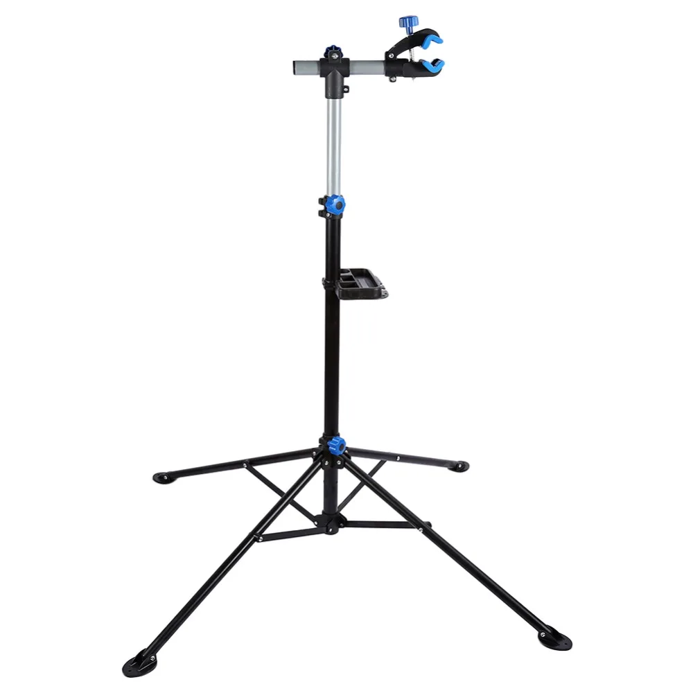 

Folding Warehouse Shelf Bicycle Maintenance Repair Stand Pedal Bike Cycle Mechanics Workshop