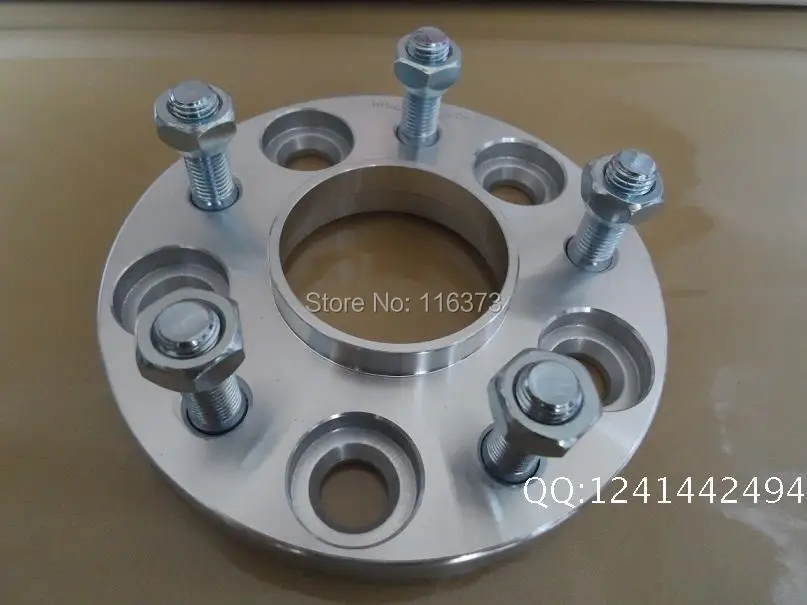 

2pcs 15mm 5x114.3 66.1 wheels adapter spacers for Nissan 240SX (Will NOT fit base models) 12x1.25 Studs