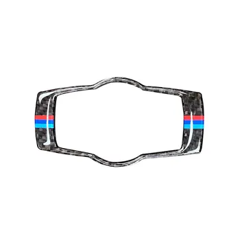 

Carbon Fiber M-Type Headlight Switch Button Frame Cover Trim Sticker Fit for BMW E90 E92 E93 3 Series 325i 328i 335i 05-2012