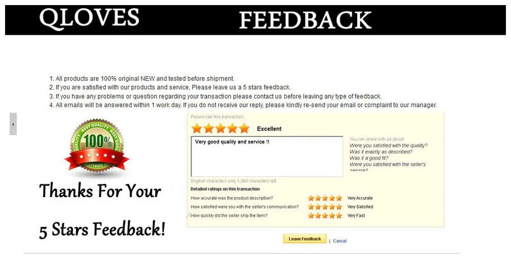 9 feedback