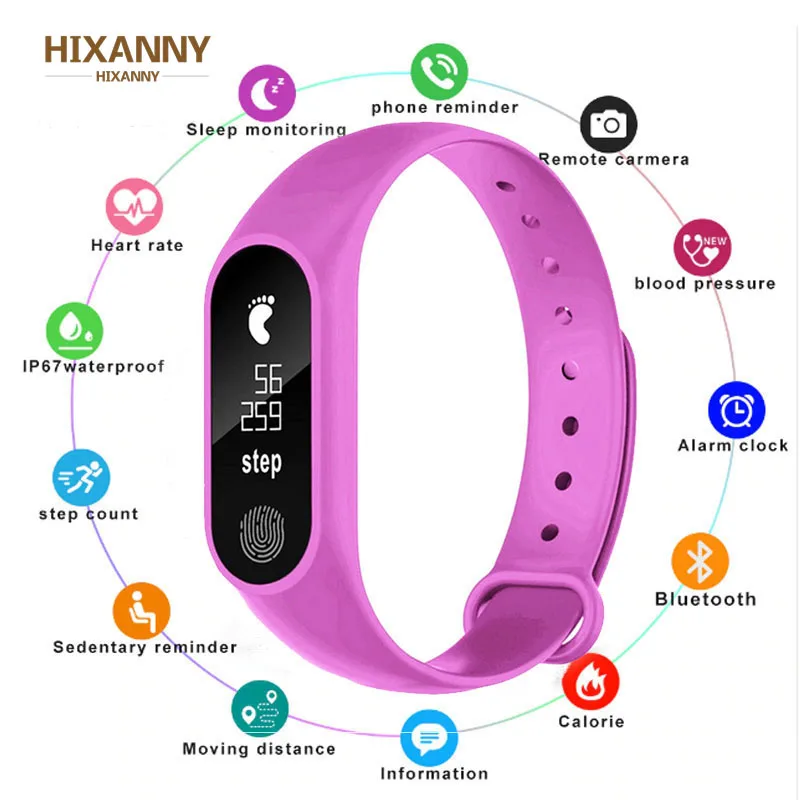 Smart Watch Kids Watches Children For Girls Boys Sport Bracelet Child Wristband Smart Band Fitness Tracker Smartwatch Smartband