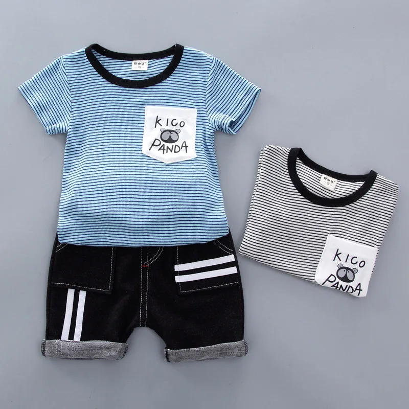 Newborn Baby Kids Boys Girls Camo T-shirt Tops Pants Outfits Set Clothes 0-24M