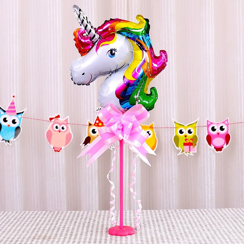 Rainbow Unicorn Party Table Decoration & Accessories Table Pendulum Balloons Birthday Baloons Wedding Table Decoration DE18 (2)